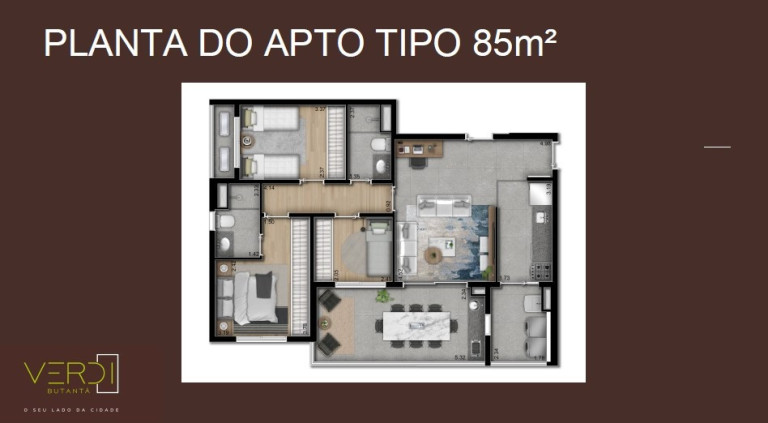 Imagem Apartamento com 3 Quartos à Venda, 85 m² em Butantã - São Paulo Imagem Apartamento com 3 Quartos à Venda, 85 m² em Butantã - São Paulo