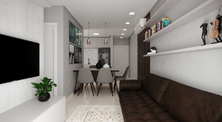 Imagem Apartamento com 2 Quartos à Venda, 63 m²