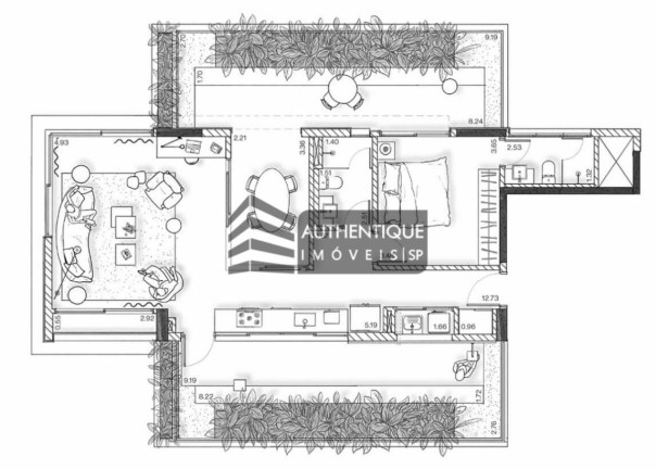 Imagem Apartamento com 2 Quartos à Venda, 156 m² em Itaim Bibi - São Paulo