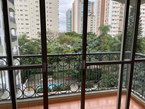Apartamento com 3 Quartos para Alugar, 120 m² em Campo Belo - São Paulo