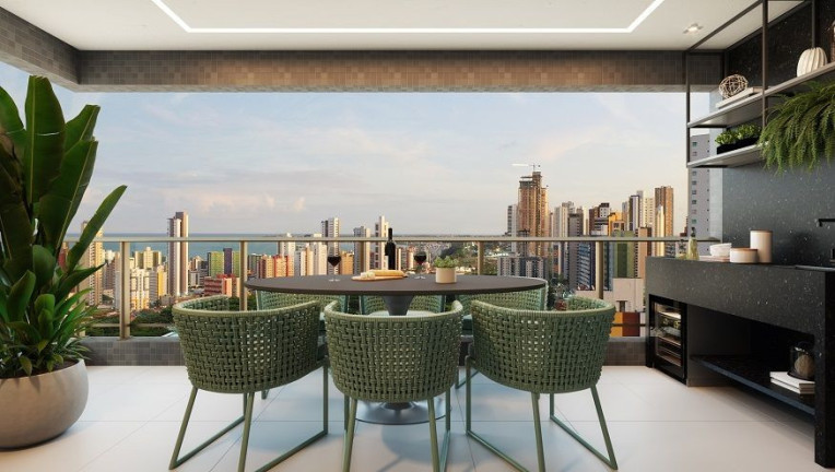 Imagem Apartamento com 3 Quartos à Venda, 122 m² em Brisamar - João Pessoa