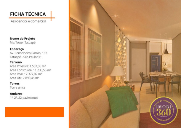 Imagem Apartamento com 1 Quarto à Venda, 52 m² em Tatuapé - São Paulo Imagem Apartamento com 1 Quarto à Venda, 52 m² em Tatuapé - São Paulo