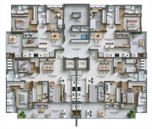 Imagem Apartamento com 3 Quartos à Venda, 107 m² em Fazenda - Itajaí Imagem Apartamento com 3 Quartos à Venda, 107 m² em Fazenda - Itajaí