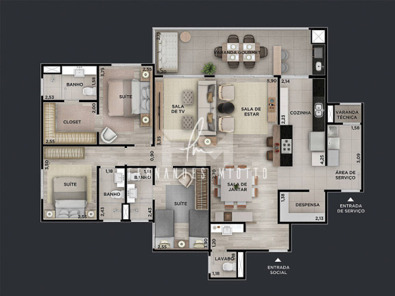 Imagem Apartamento com 3 Quartos à Venda, 141 m² em Terraço Vila Bela - Jundiaí Imagem Apartamento com 3 Quartos à Venda, 141 m² em Terraço Vila Bela - Jundiaí