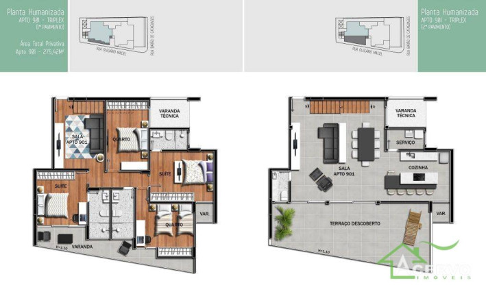 Imagem Cobertura com 4 Quartos à Venda, 230 m² em Santa Helena - Juiz De Fora