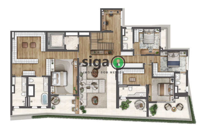 Imagem Apartamento com 4 Quartos à Venda, 512 m² em Paraíso - São Paulo