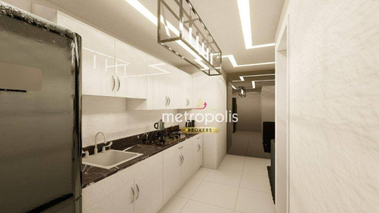 Imagem Apartamento com 2 Quartos à Venda, 55 m² em Campestre - Santo André