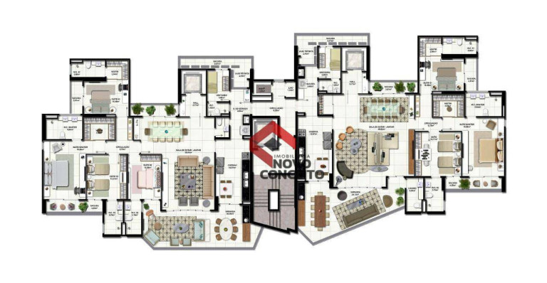 Imagem Apartamento com 4 Quartos à Venda, 231 m² em Meireles - Fortaleza