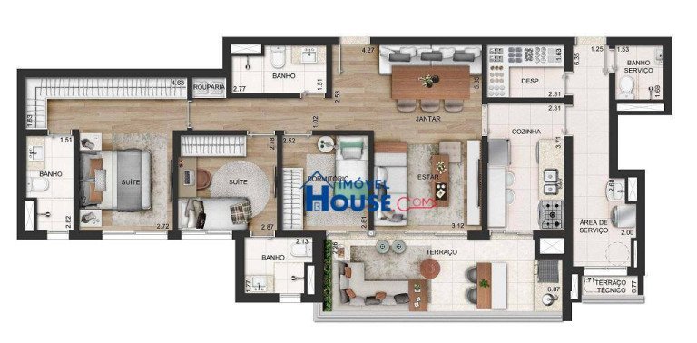 Imagem Apartamento com 3 Quartos à Venda, 116 m² em Perdizes - São Paulo