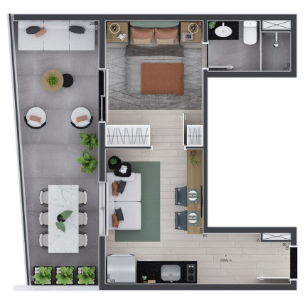 Imagem Apartamento com 1 Quarto à Venda, 66 m² em Vila Madalena - São Paulo