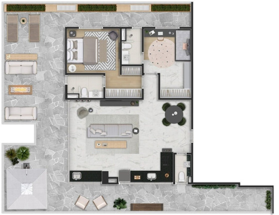 Imagem Apartamento com 2 Quartos à Venda, 82 m² em Indianópolis - São Paulo