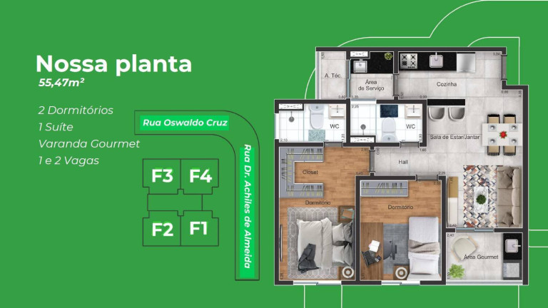 Imagem Apartamento com 2 Quartos à Venda, 55 m² em Vila Progresso - Sorocaba Imagem Apartamento com 2 Quartos à Venda, 55 m² em Vila Progresso - Sorocaba
