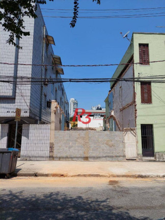 Imagem Terreno à Venda, 170 m² em Gonzaga - Santos