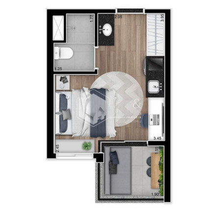 Imagem Apartamento com 1 Quarto à Venda, 52 m² em Vila Madalena - São Paulo Imagem Apartamento com 1 Quarto à Venda, 52 m² em Vila Madalena - São Paulo