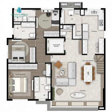 Imagem Apartamento com 3 Quartos à Venda, 245 m² em Cambuí - Campinas Imagem Apartamento com 3 Quartos à Venda, 245 m² em Cambuí - Campinas