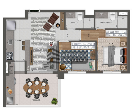 Imagem Apartamento com 2 Quartos à Venda, 68 m² em Jardim Prudência - São Paulo Imagem Apartamento com 2 Quartos à Venda, 68 m² em Jardim Prudência - São Paulo
