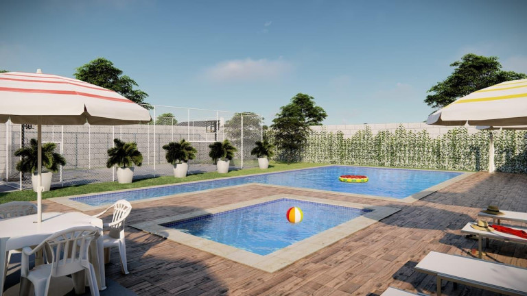 Apartamento com 2 Quartos à Venda, 54 m² em Itaguaí - Mongaguá
