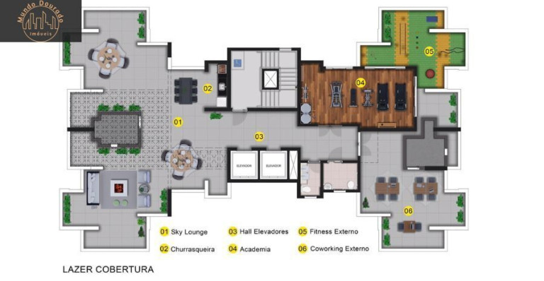 Imagem Apartamento com 2 Quartos à Venda, 64 m² em Campestre - Santo André