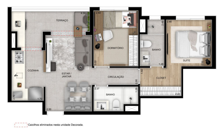 Imagem Apartamento com 2 Quartos à Venda, 55 m² em Vila Anastácio - São Paulo Imagem Apartamento com 2 Quartos à Venda, 55 m² em Vila Anastácio - São Paulo