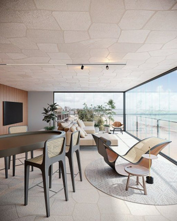 Imagem Apartamento com 3 Quartos à Venda, 113 m² em Camboinha - Cabedelo