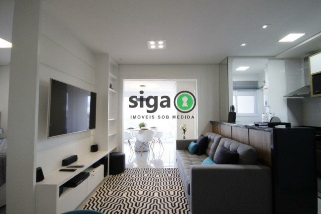 Imagem Apartamento com 1 Quarto para Alugar, 56 m² em Itaim - São Paulo Imagem Apartamento com 1 Quarto para Alugar, 56 m² em Itaim - São Paulo