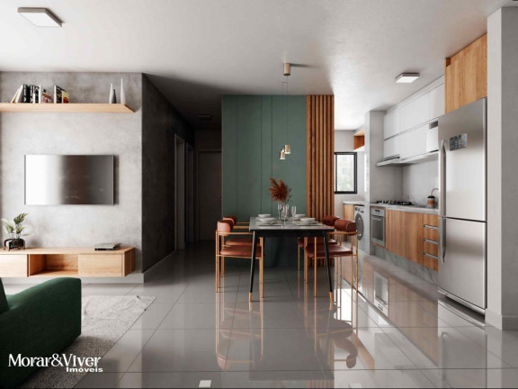 Imagem Apartamento com 2 Quartos à Venda, 51 m² em Santa Cândida - Curitiba