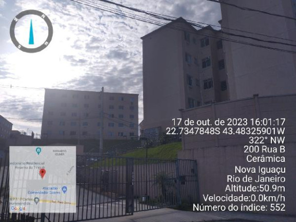 Apartamento com 2 Quartos à Venda, 40 m² em Ceramica - Nova Iguacu
