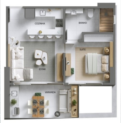 Imagem Apartamento com 1 Quarto à Venda, 59 m² em Ponta Da Praia - Santos Imagem Apartamento com 1 Quarto à Venda, 59 m² em Ponta Da Praia - Santos