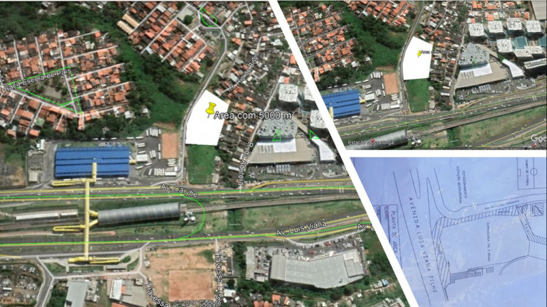 Imagem Terreno à Venda, 5.750 m² em Mussurunga I - Salvador Imagem Terreno à Venda, 5.750 m² em Mussurunga I - Salvador