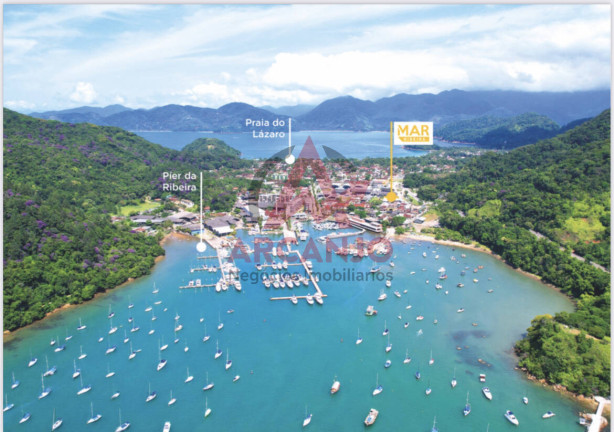 Imagem Apartamento com 1 Quarto à Venda, 35 m² em Saco Da Ribeira - Ubatuba