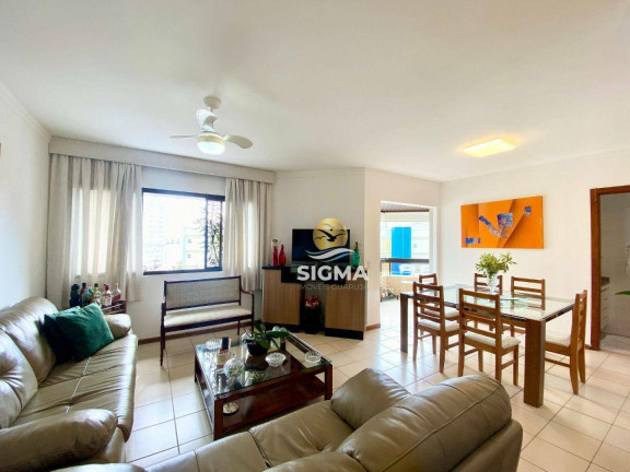 Imagem Apartamento com 3 Quartos à Venda, 120 m² em Jardim Astúrias - Guarujá