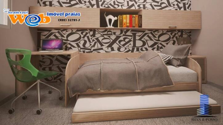 Imagem Casa de Condomínio com 2 Quartos à Venda, 66 m² em Baln.paquetá - Praia Grande Imagem Casa de Condomínio com 2 Quartos à Venda, 66 m² em Baln.paquetá - Praia Grande