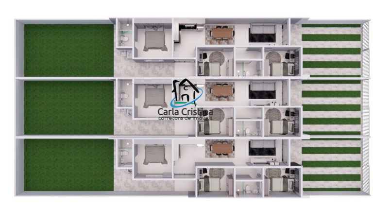 Imagem Casa com 3 Quartos à Venda, 66 m² em Balneário Canoas - Pontal Do Paraná