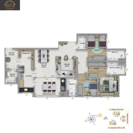 Imagem Apartamento com 3 Quartos à Venda, 140 m² em Nova Petrópolis - São Bernardo Do Campo