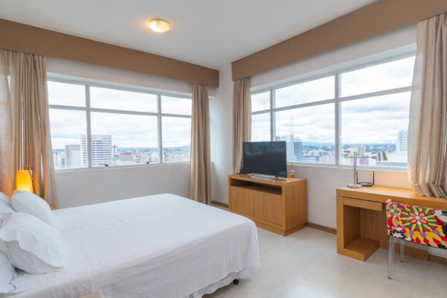 Imagem Apartamento com 1 Quarto para Alugar, 31 m² em Centro - Curitiba Imagem Apartamento com 1 Quarto para Alugar, 31 m² em Centro - Curitiba
