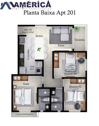 Imagem Imóvel com 2 Quartos à Venda, 66 m² em Jardim Cidade Universitária - João Pessoa Imagem Imóvel com 2 Quartos à Venda, 66 m² em Jardim Cidade Universitária - João Pessoa