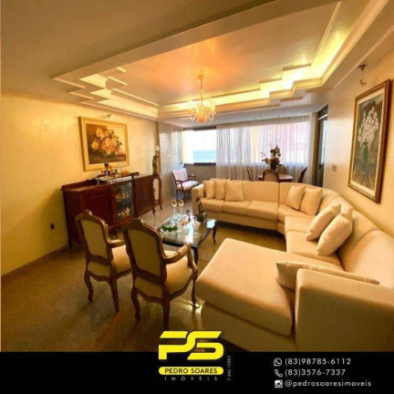 Imagem Cobertura com 4 Quartos à Venda, 366 m² em Manaíra - João Pessoa Imagem Cobertura com 4 Quartos à Venda, 366 m² em Manaíra - João Pessoa
