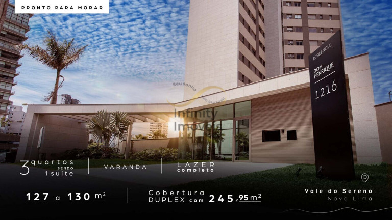 Imagem Apartamento com 3 Quartos à Venda, 126 m² em Vale Do Sereno - Nova Lima Imagem Apartamento com 3 Quartos à Venda, 126 m² em Vale Do Sereno - Nova Lima