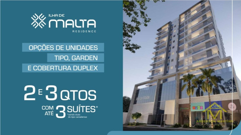 Apartamento com 2 Quartos à Venda, 56 m² em Praia De Itaparica - Vila Velha