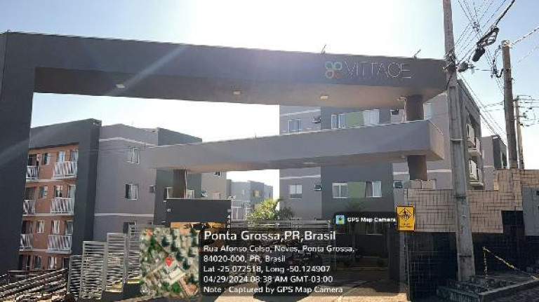 Apartamento com 2 Quartos à Venda, 45 m² em Uvaranas - Ponta Grossa