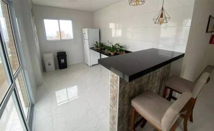 Apartamento com 2 Quartos à Venda, 74 m² em Mirim - Praia Grande