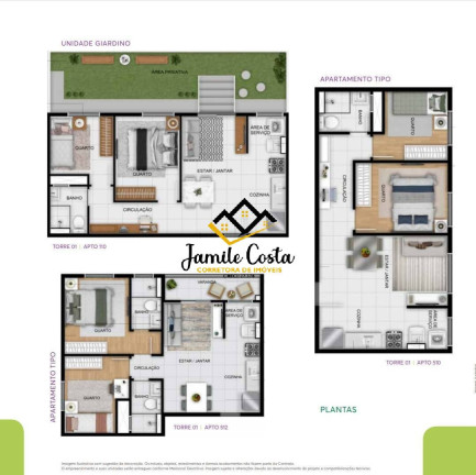 Imagem Apartamento com 2 Quartos à Venda,  em Muchila - Feira De Santana