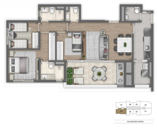 Imagem Apartamento com 3 Quartos à Venda, 131 m² em Vila Mariana - São Paulo Imagem Apartamento com 3 Quartos à Venda, 131 m² em Vila Mariana - São Paulo