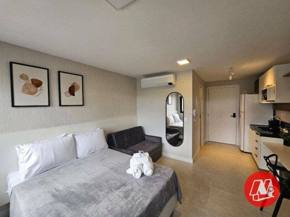 Imagem Studio com 1 Quarto para Alugar, 25 m² em Rio Branco - Porto Alegre