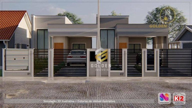 Imagem Casa com 3 Quartos à Venda, 95 m² em Xv De Novembro - Tijucas Imagem Casa com 3 Quartos à Venda, 95 m² em Xv De Novembro - Tijucas