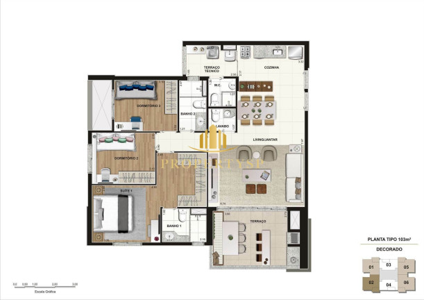 Imagem Apartamento com 4 Quartos à Venda, 103 m² em água Branca - São Paulo