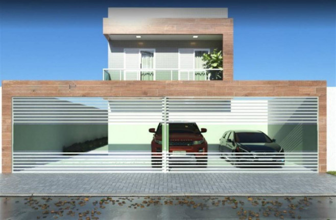Sobrado com 2 Quartos à Venda, 73 m² em Jardim Santa Eugênia - Mongaguá