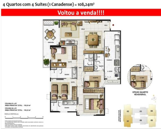 Imagem Imóvel com 3 Quartos à Venda, 70 m² em Centro - Nova Iguaçu Imagem Imóvel com 3 Quartos à Venda, 70 m² em Centro - Nova Iguaçu