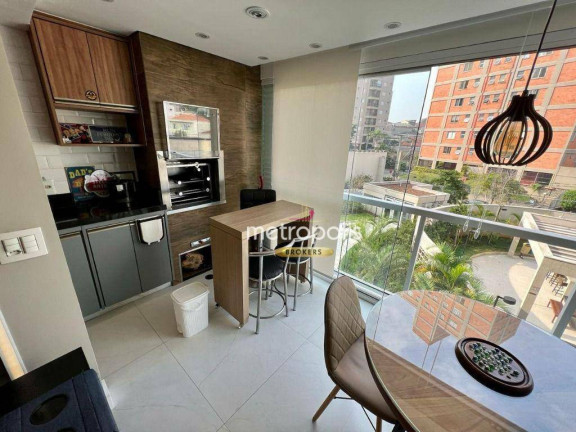 Imagem Apartamento com 2 Quartos à Venda, 61 m² em Osvaldo Cruz - São Caetano Do Sul