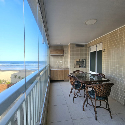 Apartamento com 3 Quartos à Venda, 123 m² em Aviação - Praia Grande